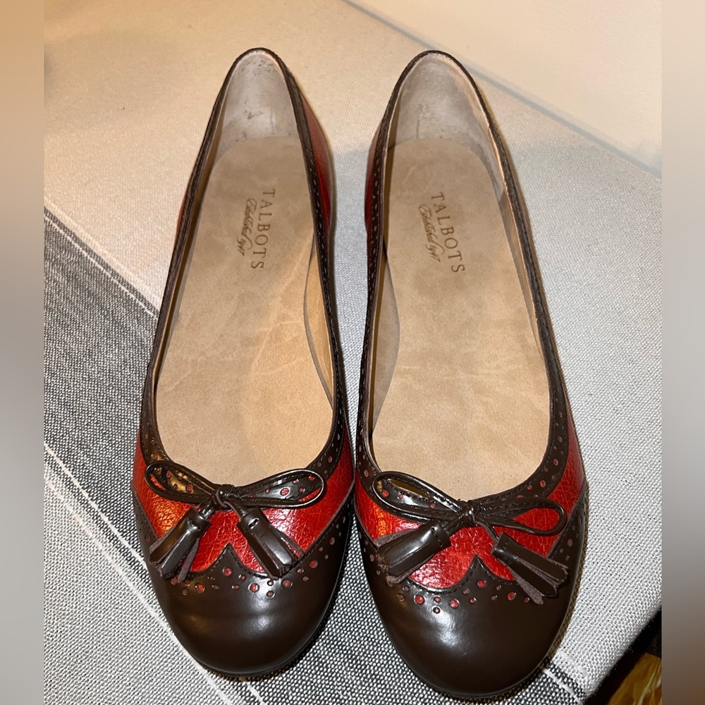 Talbots Women’s Shoes Red Size 7M Excellent Condition Like New - Picture 3 of 7